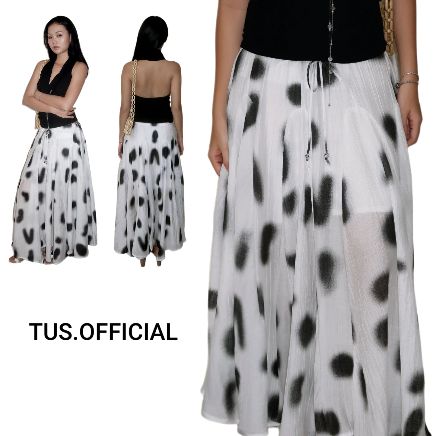 TUS - Moo Moo Long Skirt