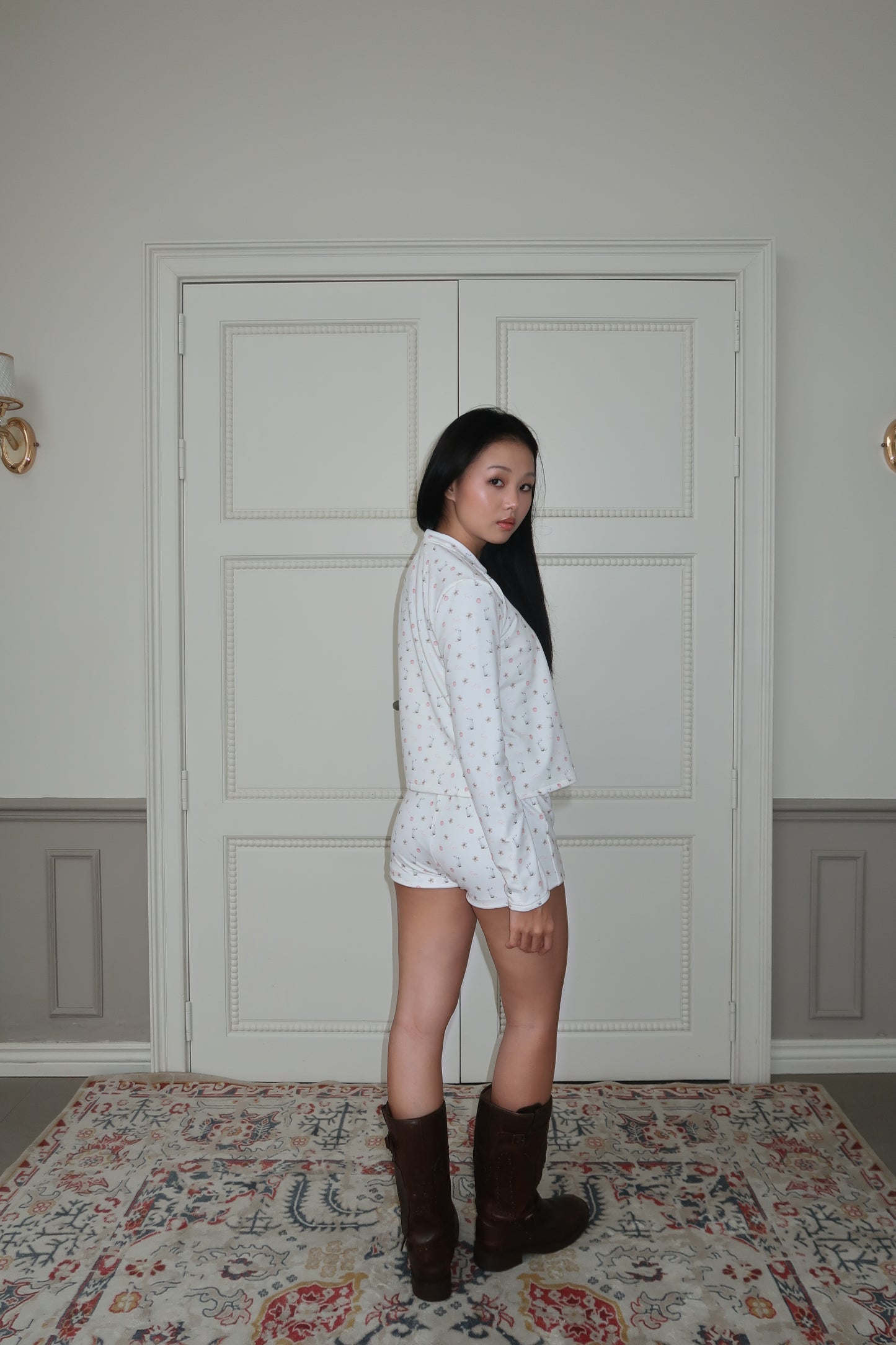 TUS - Little Bunny Cream Cardigan
